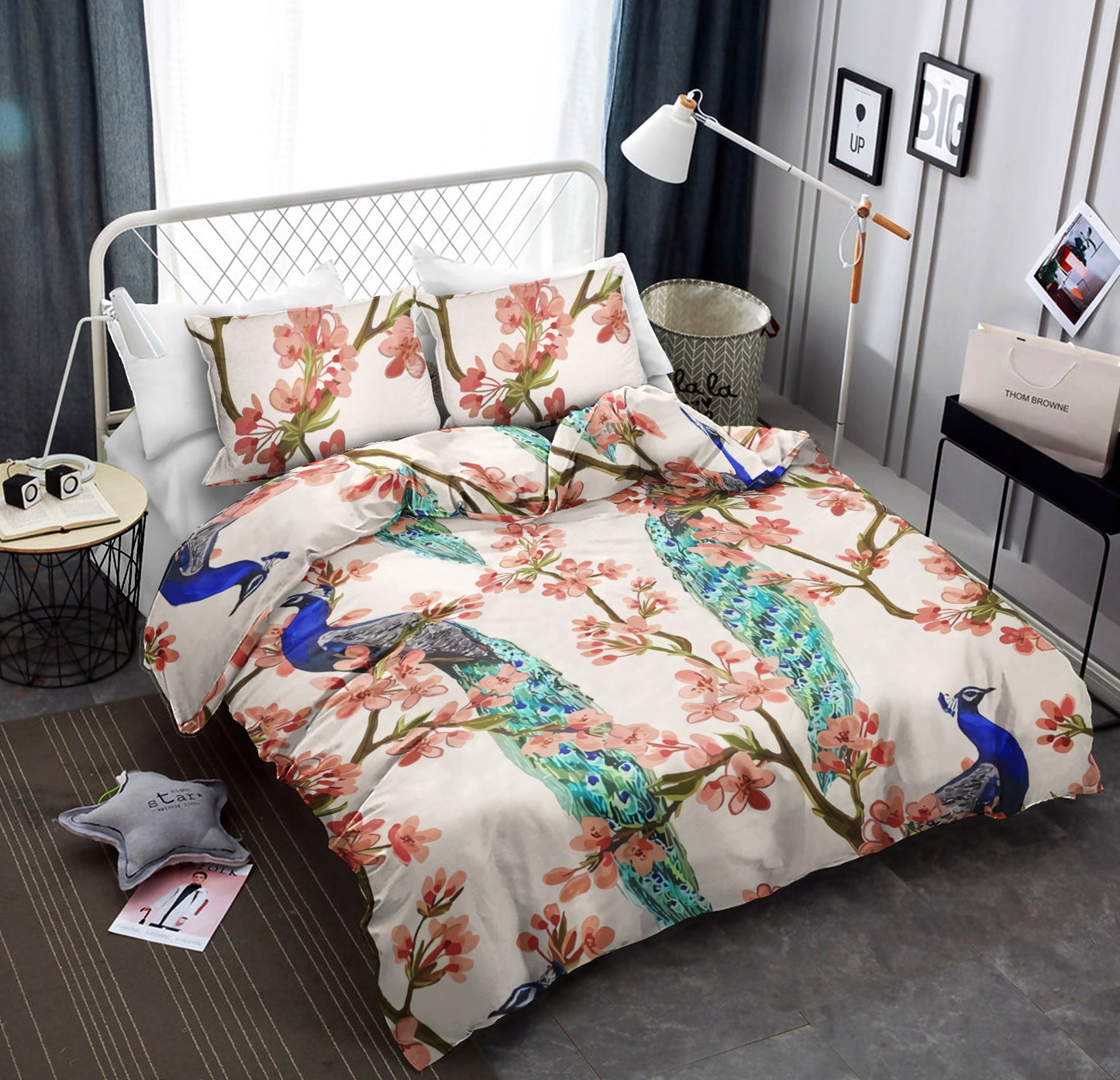 Cherry Blossom Peacock CLA19100628B Bedding Sets