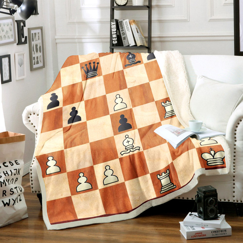 Chess CG0111038TT Sherpa Fleece Blanket