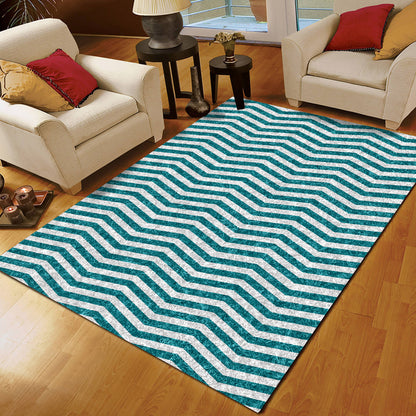 Chevron Teal CLA15100242R Rug