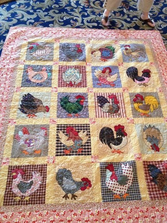 Chicken CL130625 Quilt Blanket