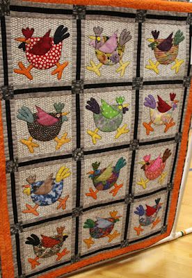 Chicken CLA0710230Q Quilt Blanket