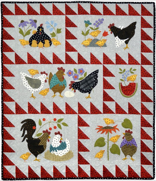 Chicken CLM0211117 Quilt Blanket