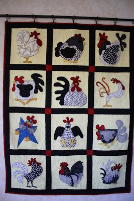 Chicken CLM0910033 Quilt Blanket