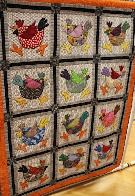 Chicken CLP3011085Q Quilt Blanket