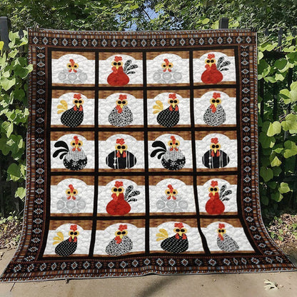 Chicken D010740 Quilt Blanket