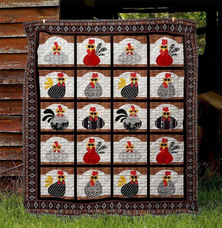 Chicken HT070512 Quilt Blanket