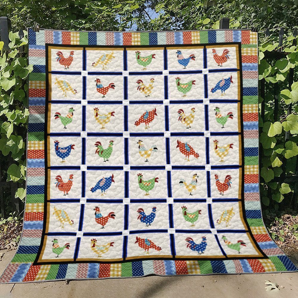 Chicken ML180704 Quilt Blanket