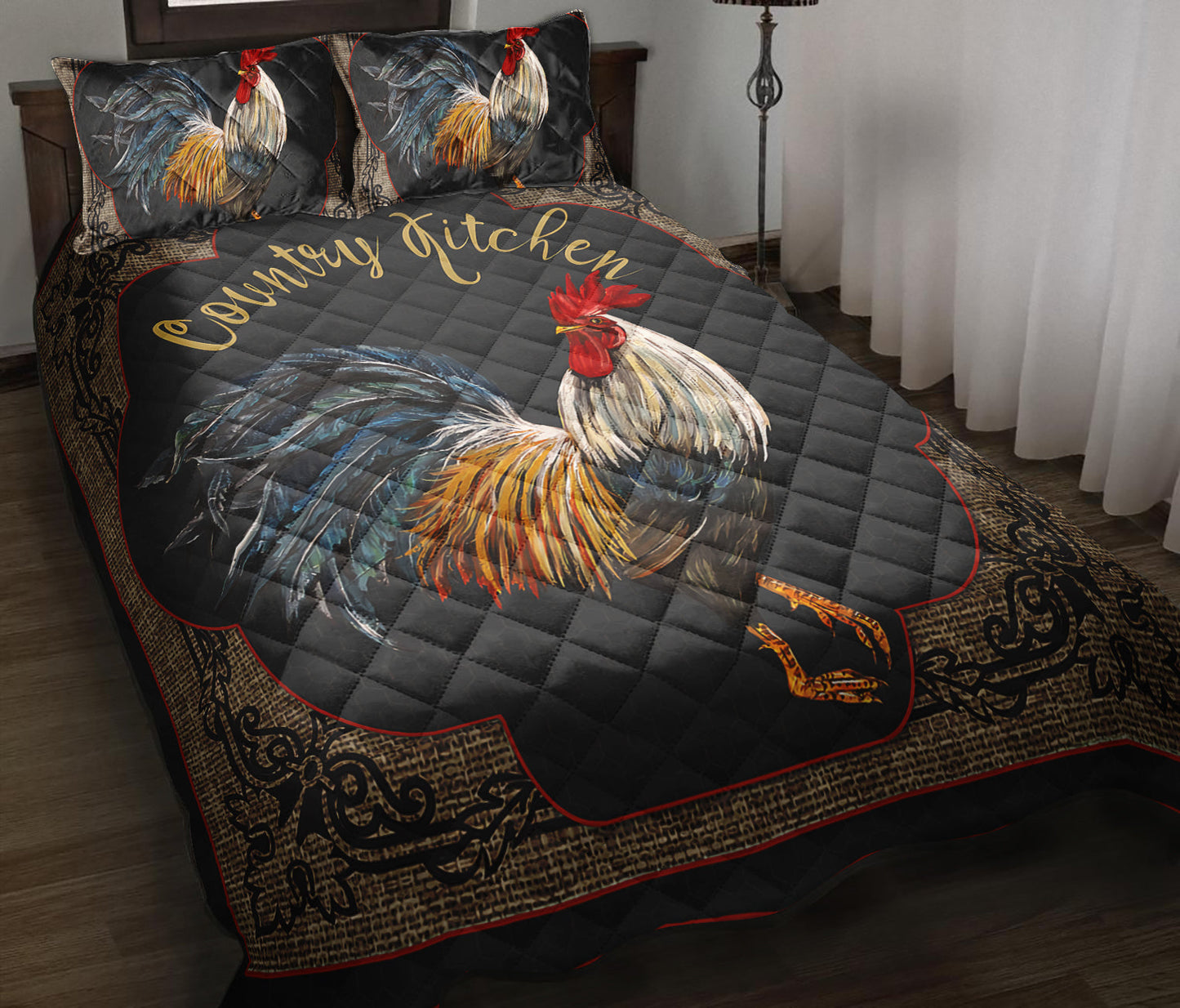 Chicken Quilt Bedding Set TM230902