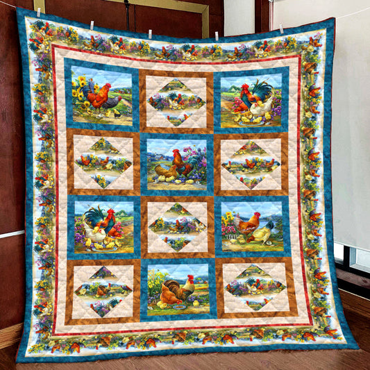 Chicken Quilt Blanket MN021105