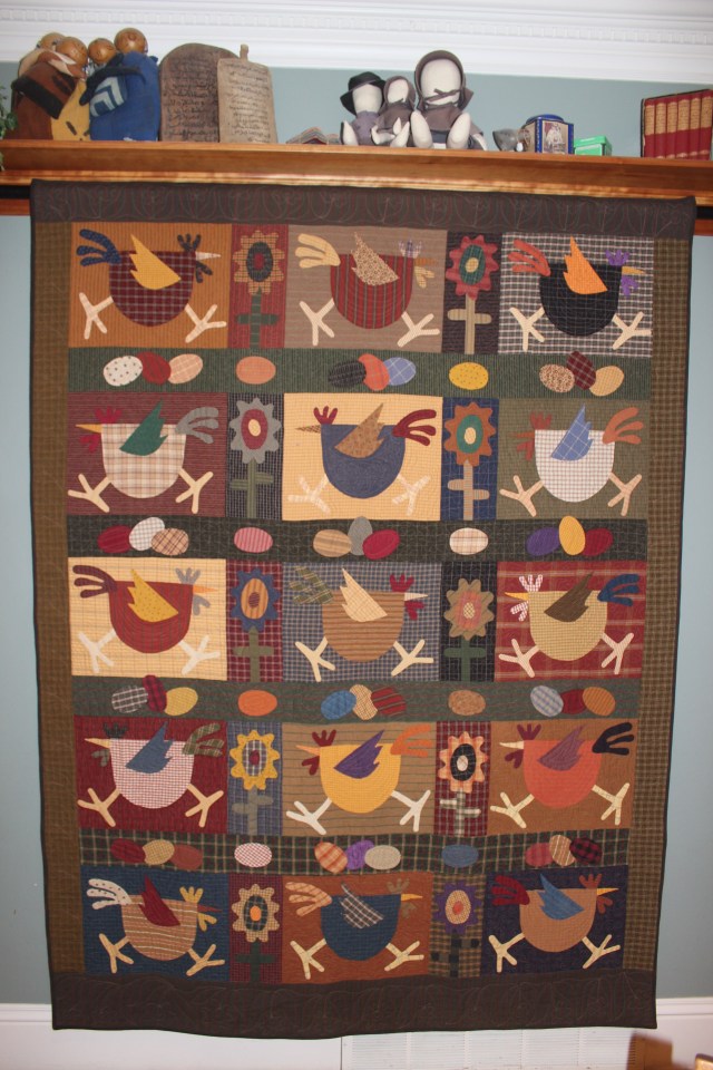 Chicken Running CLM0511137 Quilt Blanket