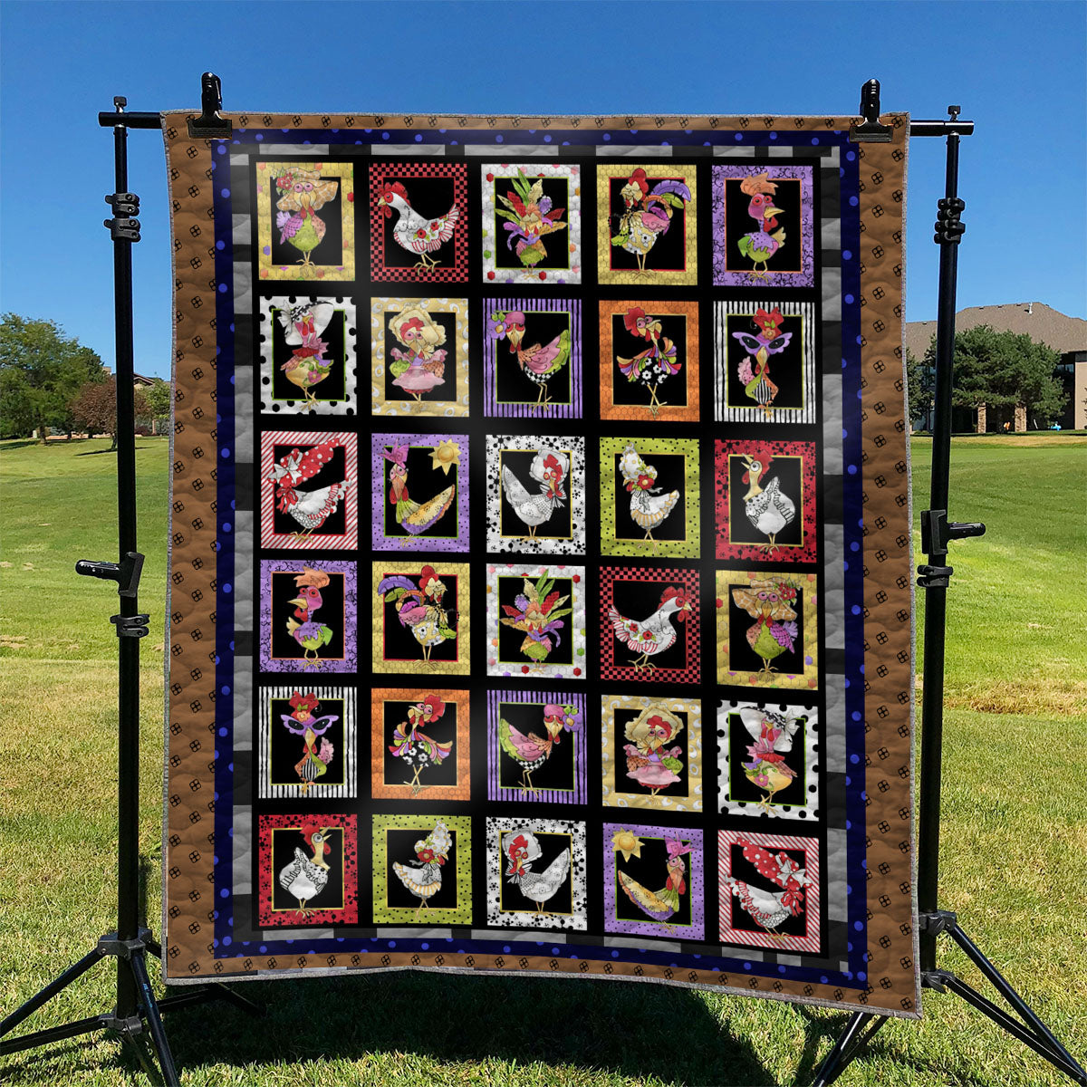 Chicken TD2809288 Quilt Blanket