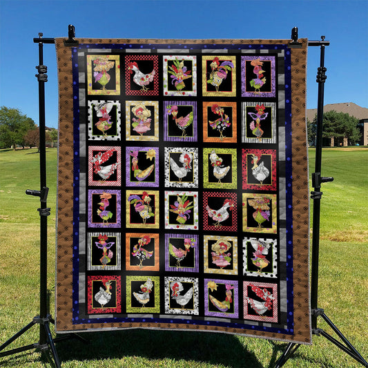 Chicken TD2809288 Quilt Blanket