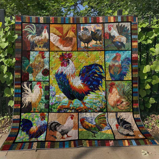 Chicken TL240513 Quilt Blanket