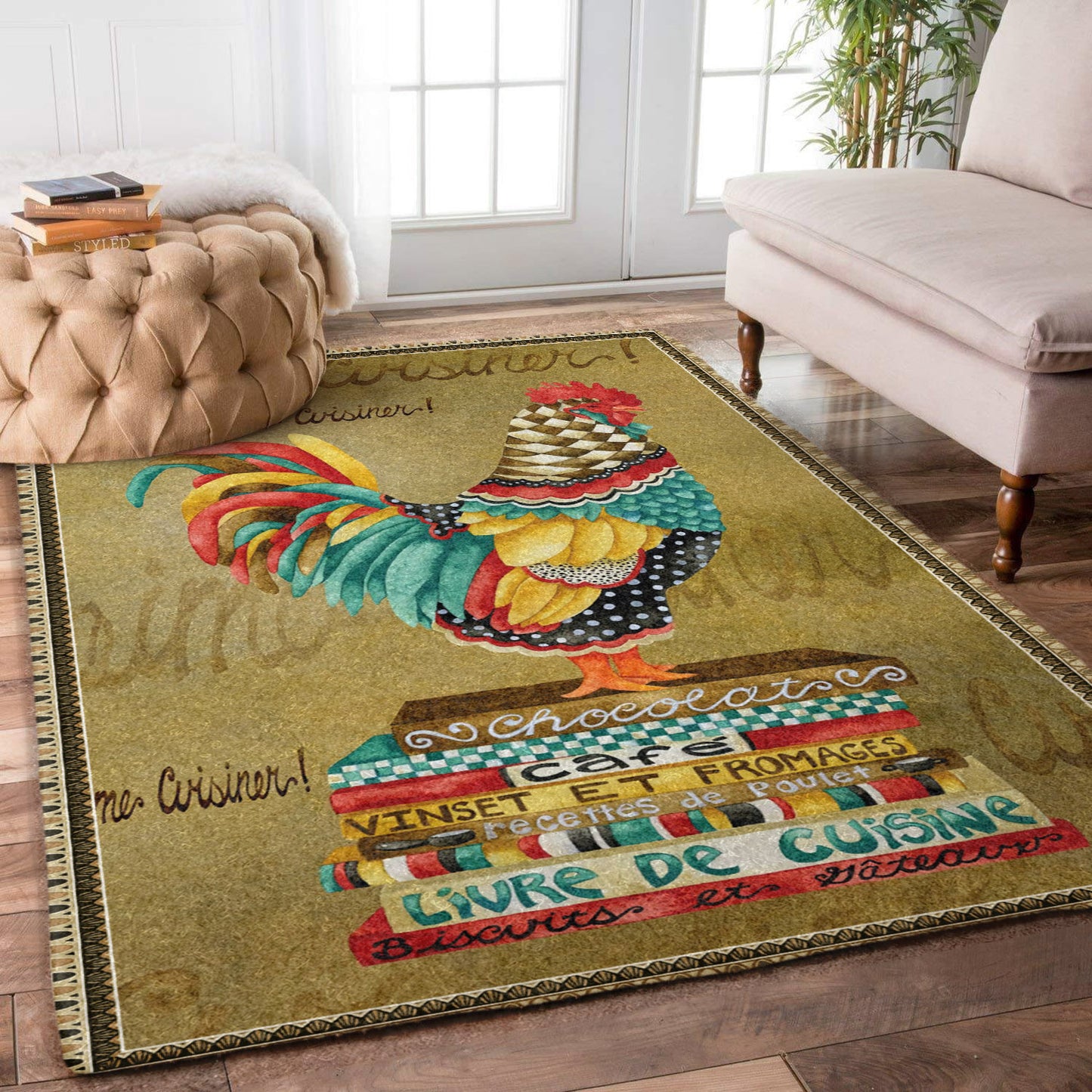 Chicken Book NN0910012M Rug
