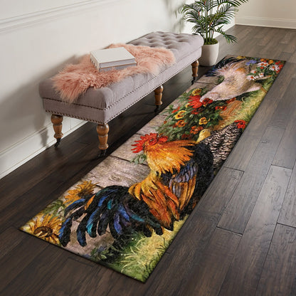 Chicken CLA1609043RU Runner Rug