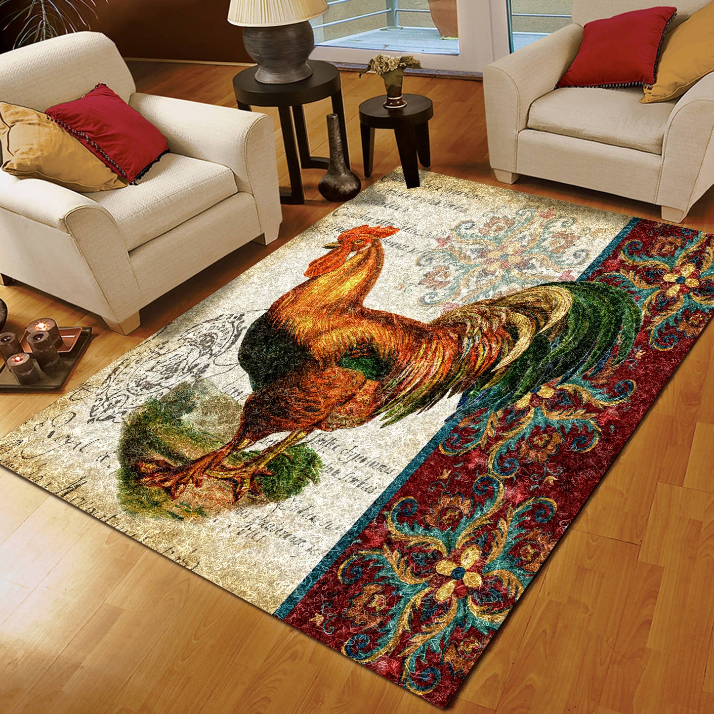 Chicken QN050808N Rug