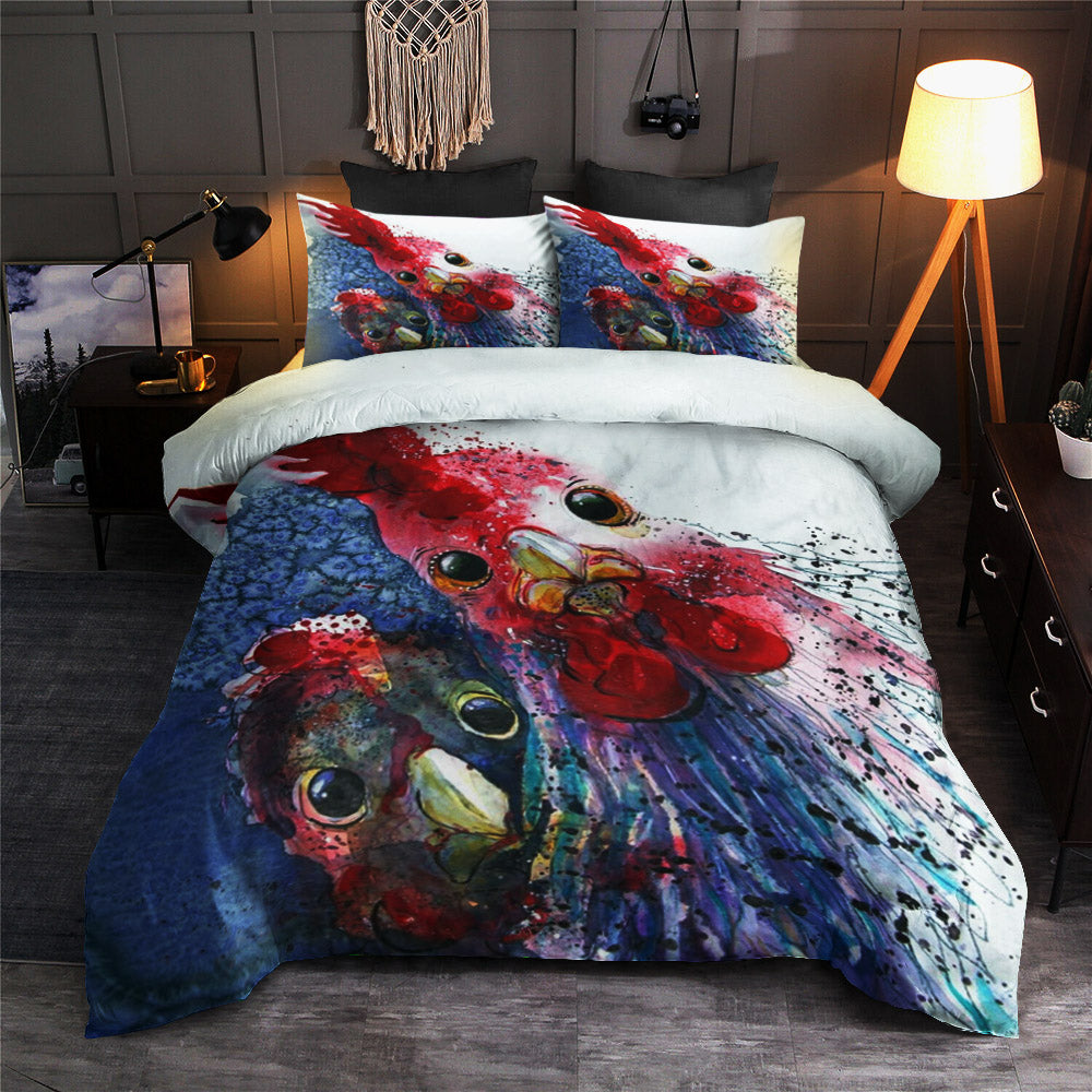 Chicken Watercolor HN050958B Bedding Sets