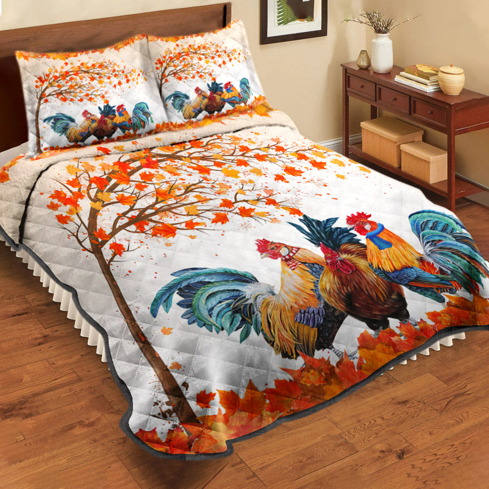 Chickens Quilt Bedding Set HT180902