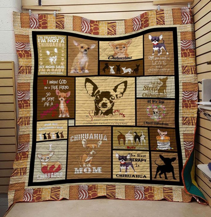 Chihuahua 190221023 Quilt Blanket
