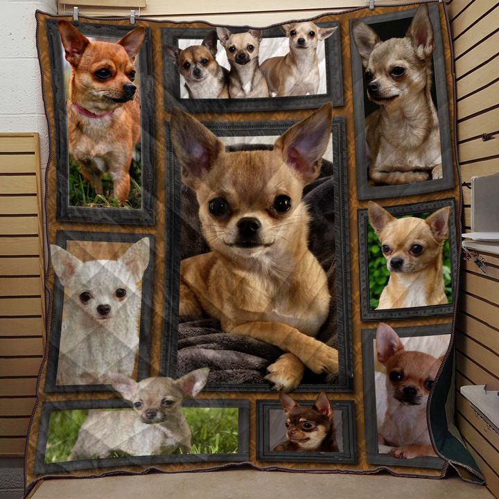 Chihuahua Beauty CLA2911039Q Quilt Blanket