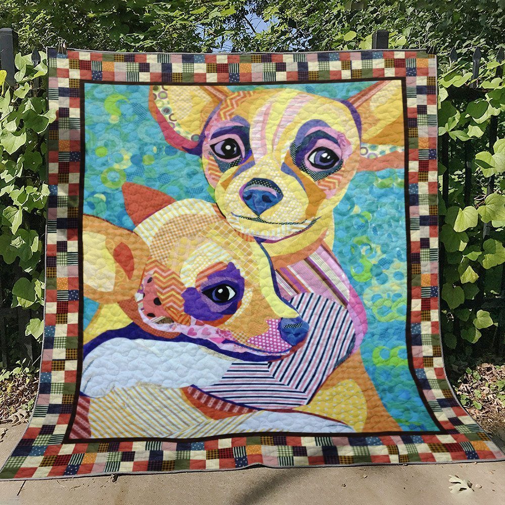 Chihuahua CG160710 Quilt Blanket