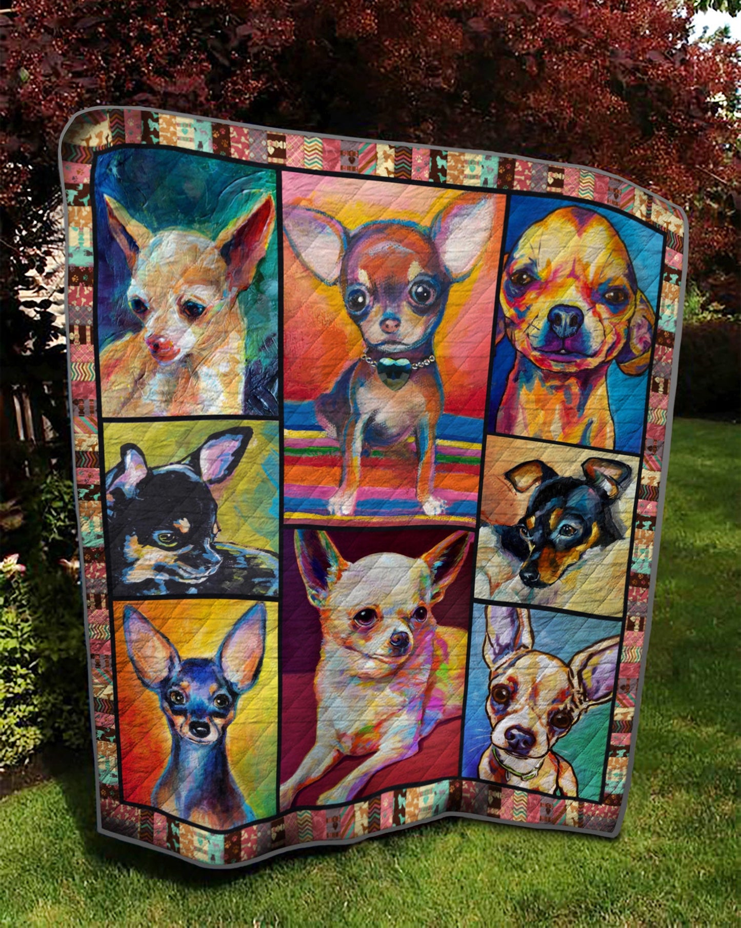 Chihuahua TD13110219 Quilt Blanket