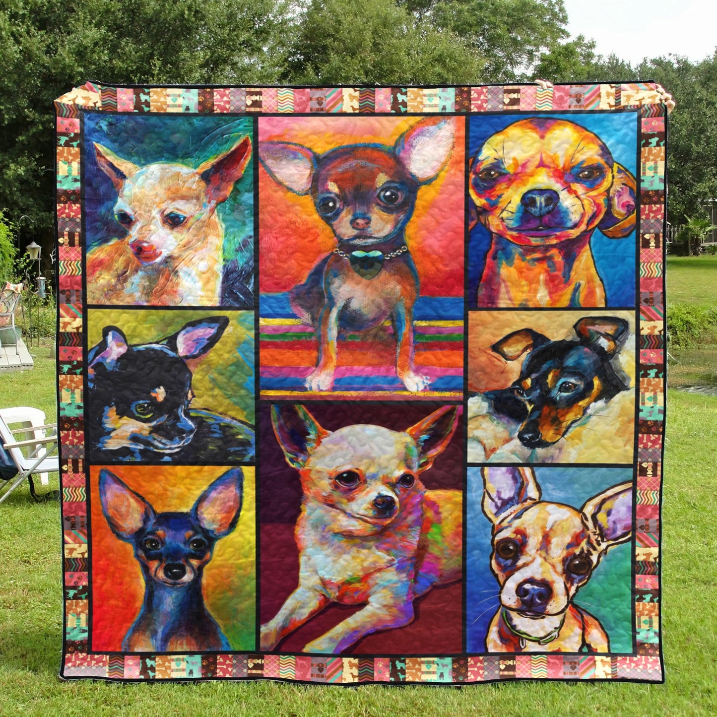 Chihuahua TD13110219 Quilt Blanket