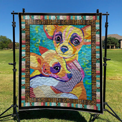 Chihuahua TD2809295 Quilt Blanket