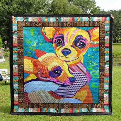 Chihuahua TD2809295 Quilt Blanket