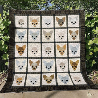 Chihuahua TT170709 Quilt Blanket