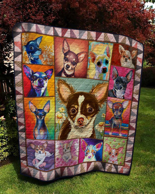 Chihuahua VB180507 Quilt Blanket