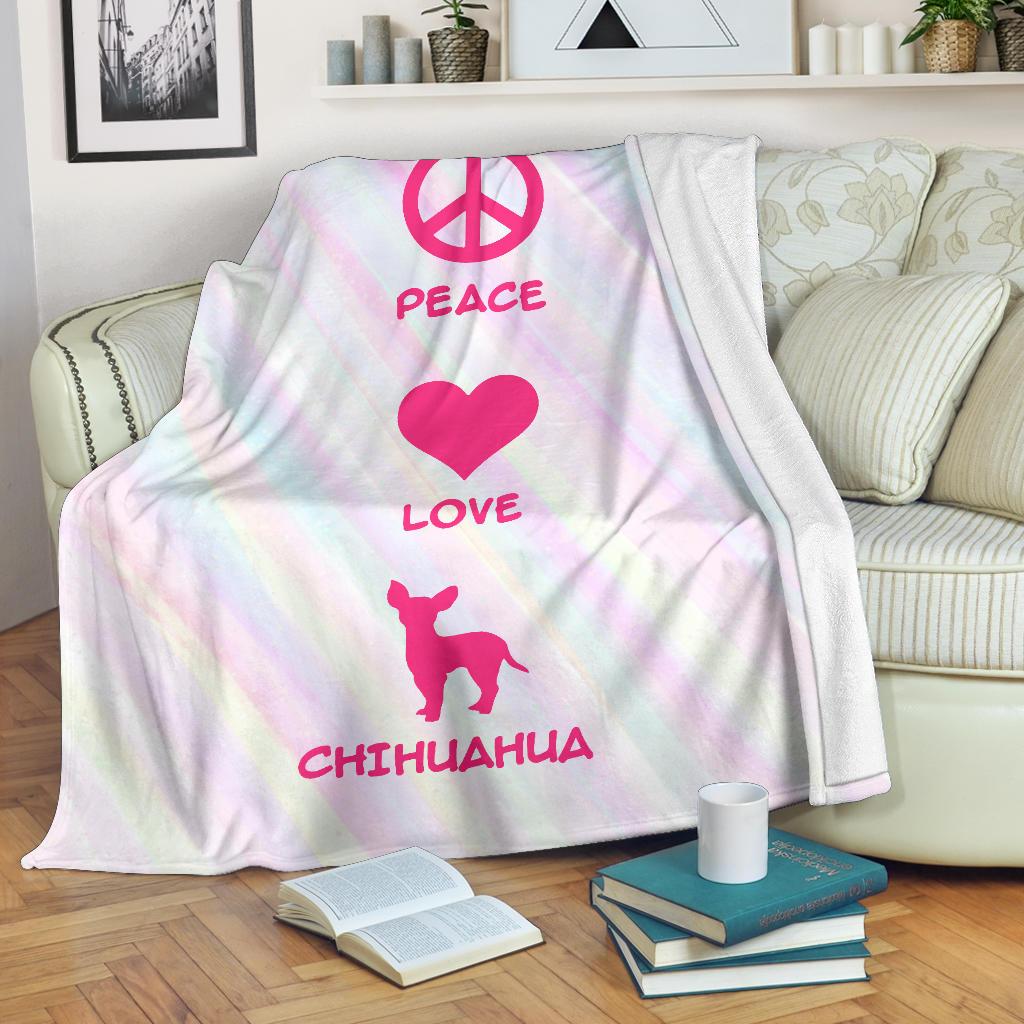 Chihuahua CLM2709039S Sherpa Fleece Blanket