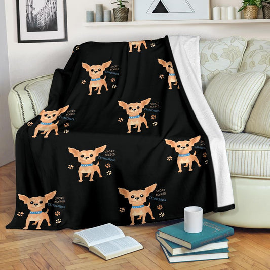 Chihuahua CLM2709042S Sherpa Fleece Blanket