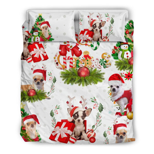 Chihuahua Christmas CL04100056MDB Bedding Sets