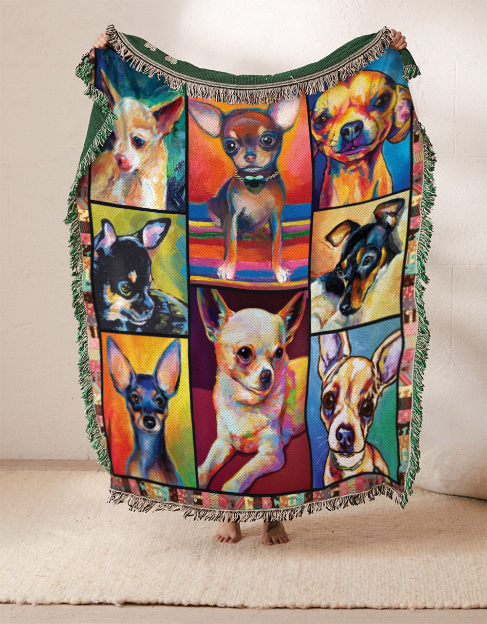 Chihuahua DD1710033S Throw Blankets For Sofa