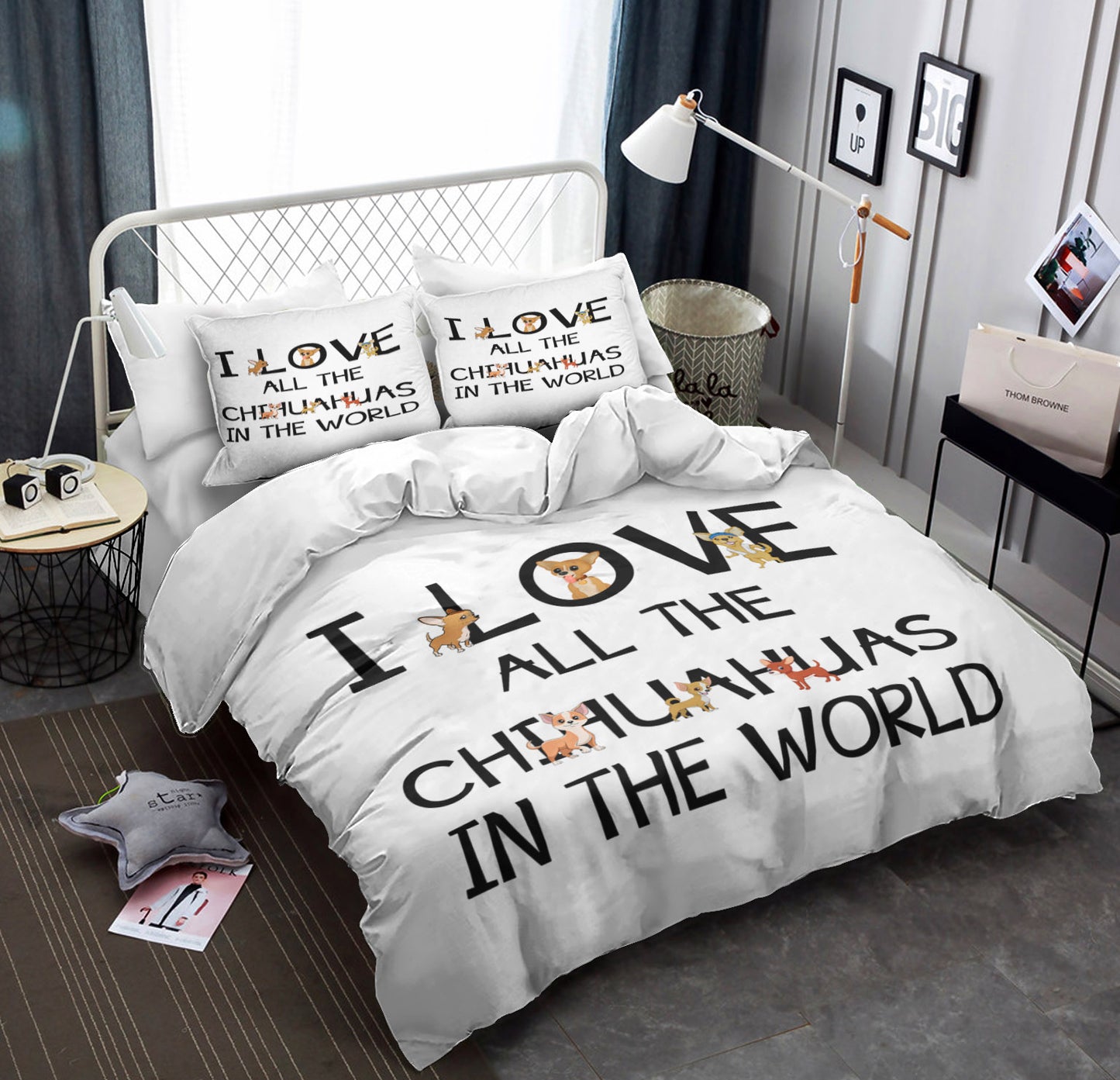 Chihuahua Dog NT070944B Bedding Sets