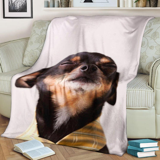Chihuahua HN170948F Sherpa Fleece Blanket