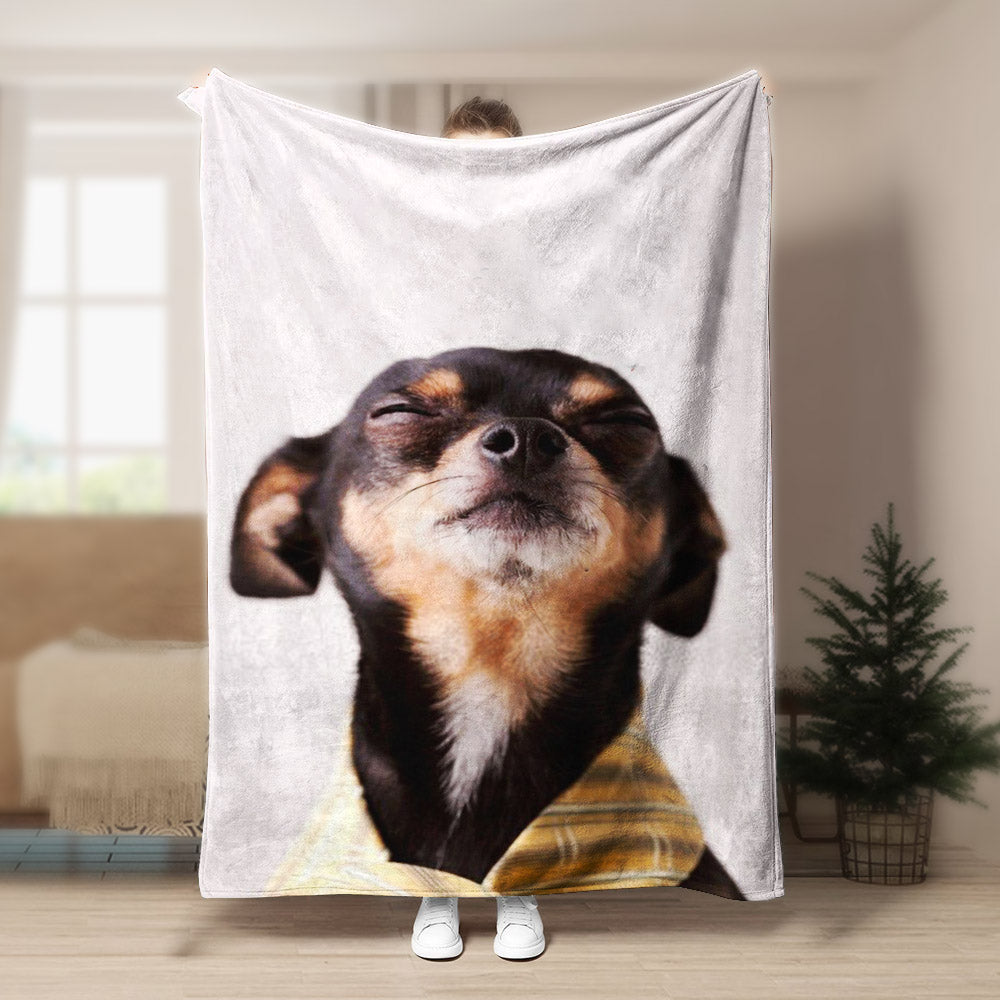 Chihuahua HN170948F Sherpa Fleece Blanket