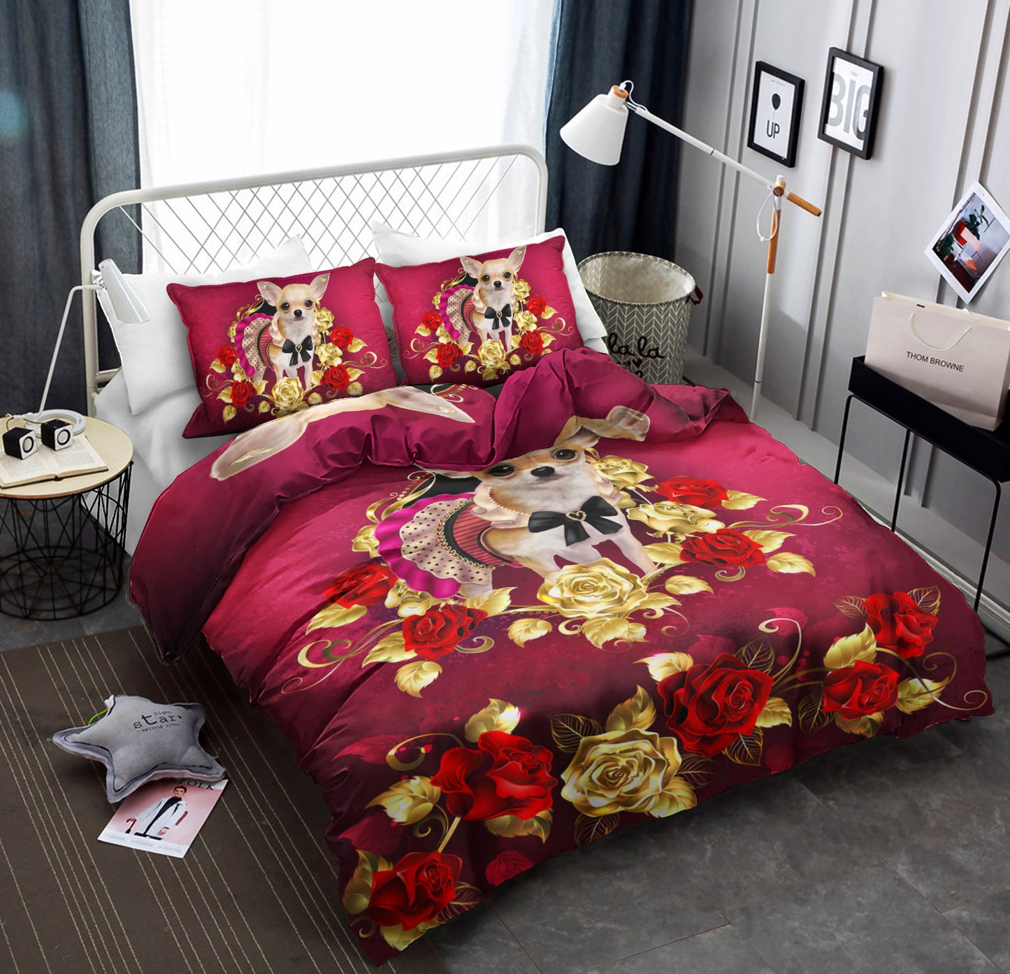 Chihuahua Rose TL290818T Bedding Sets