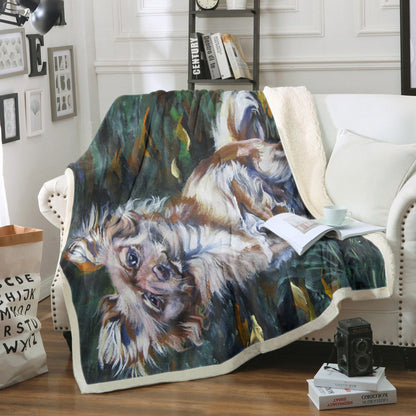 Chihuahua TN0709028TM Sherpa Fleece Blanket