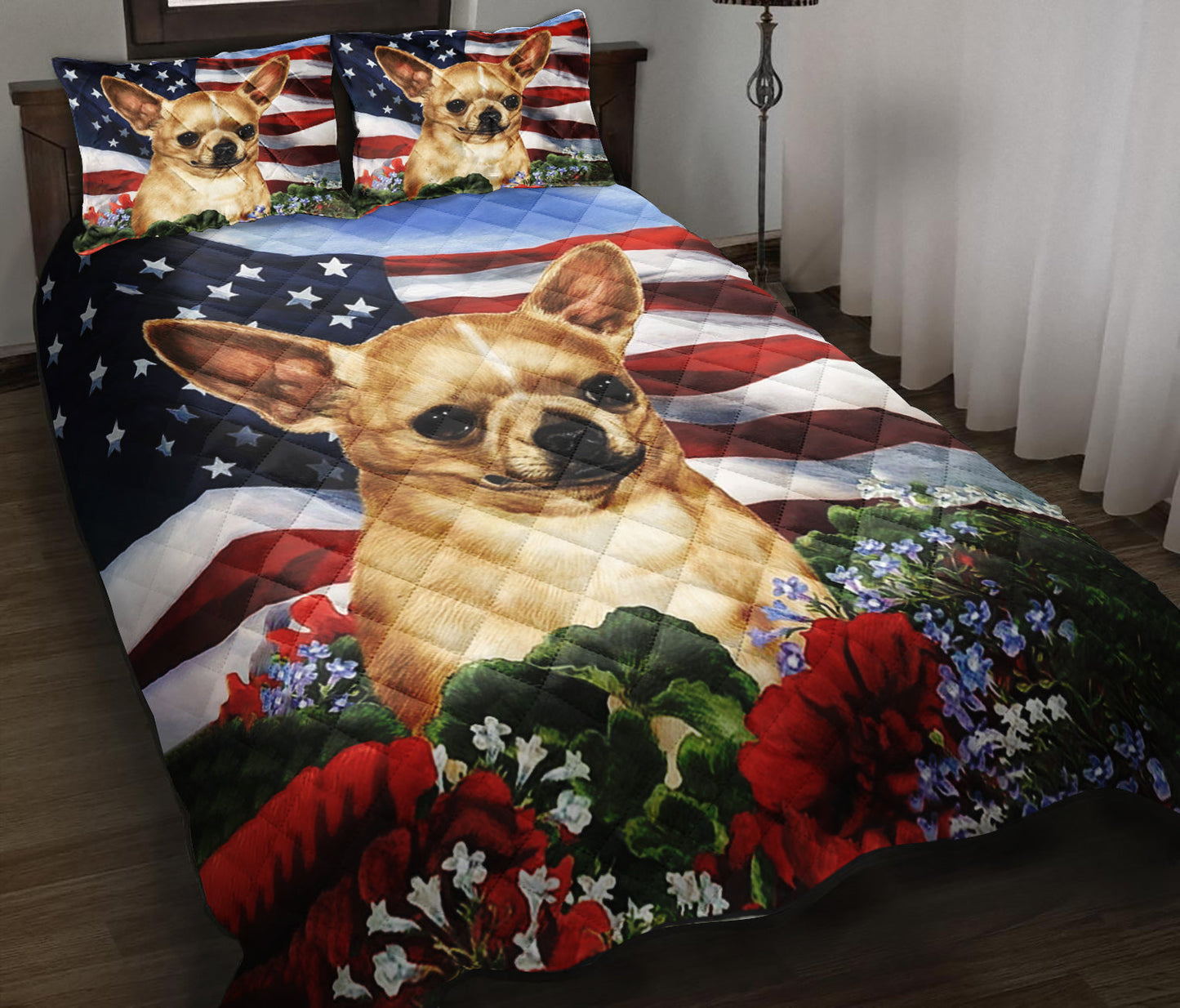 Chihuahua Quilt Bedding Set ND180902