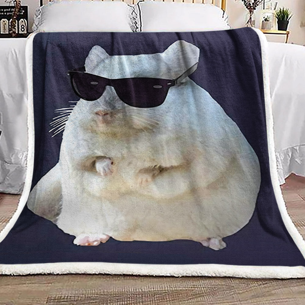 Chinchilla ML200942F Sherpa Fleece Blanket