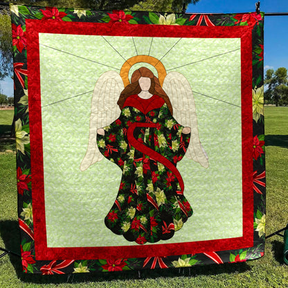 Christian Christmas Angel Quilt Blanket MT080601A