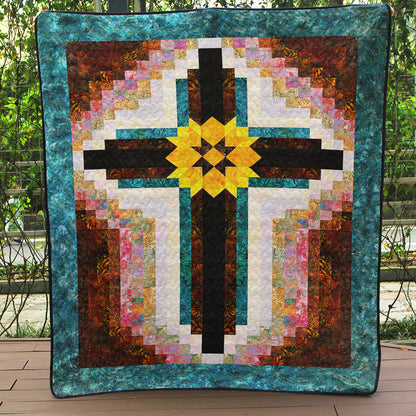 Christian Cross Quilt Blanket TL030602Y