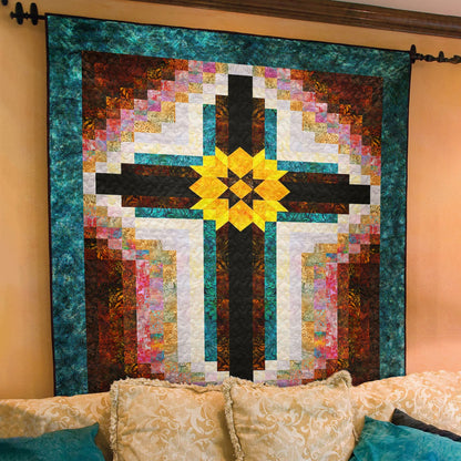 Christian Cross Quilt Blanket TL030602Y