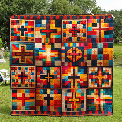 Christian Cross Art Quilt TD300801Y