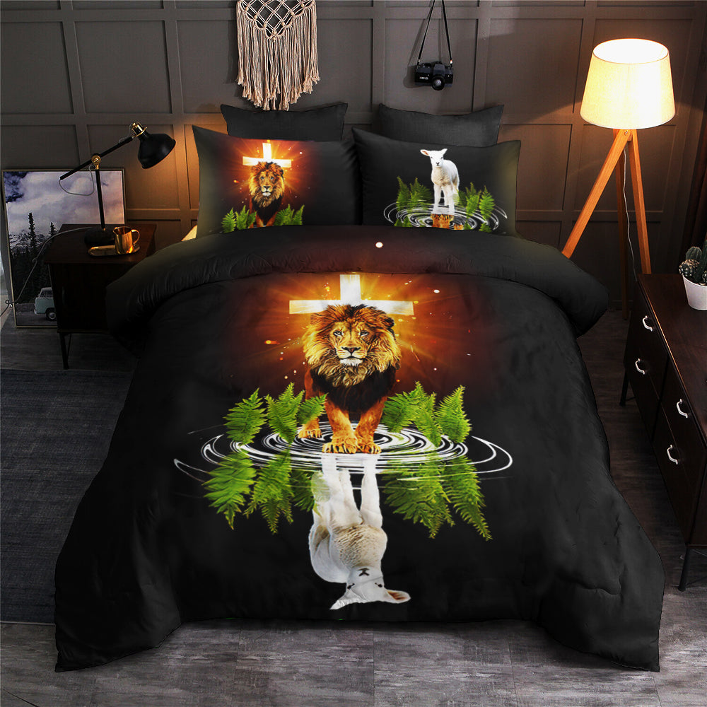 Christian Lion and Sheep Bedding Sets TL070605BS