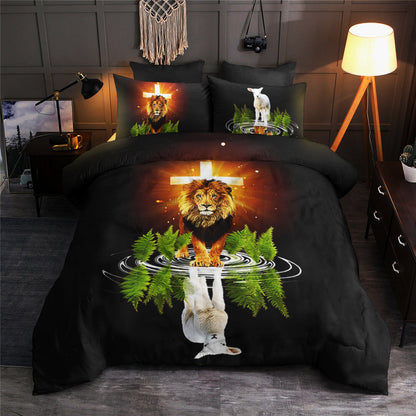 Christian Lion and Sheep Bedding Sets TL070605BS