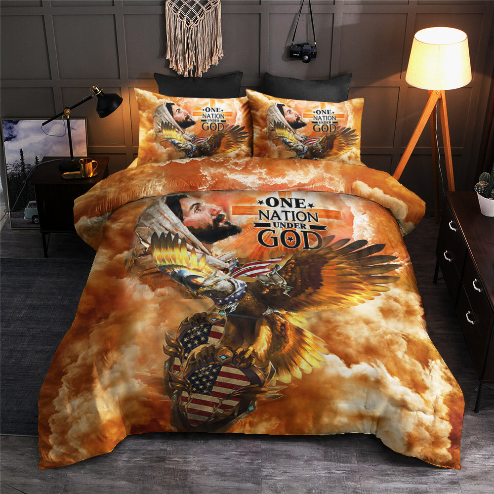 Christian One Nation Under God Bedding Sets TL080605BS