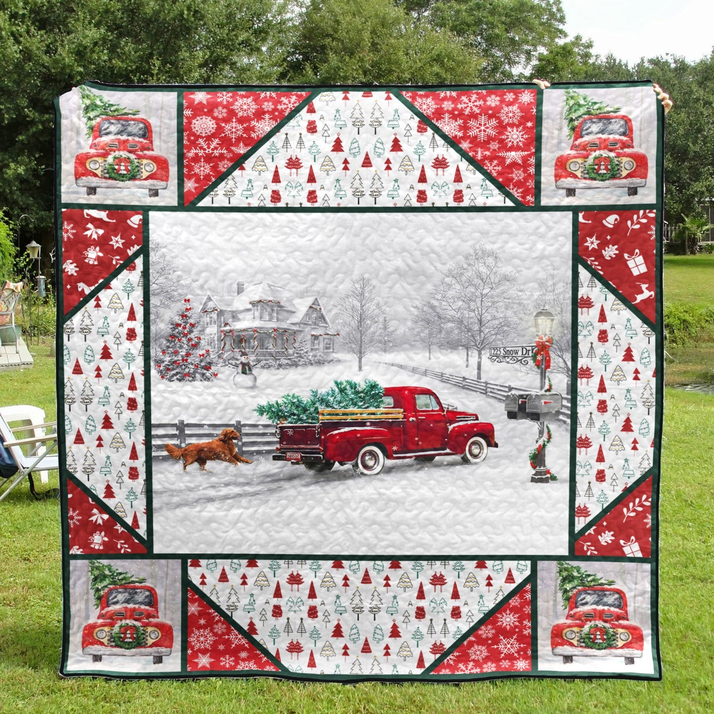 Christmas CL15100086MDQ Quilt Blanket